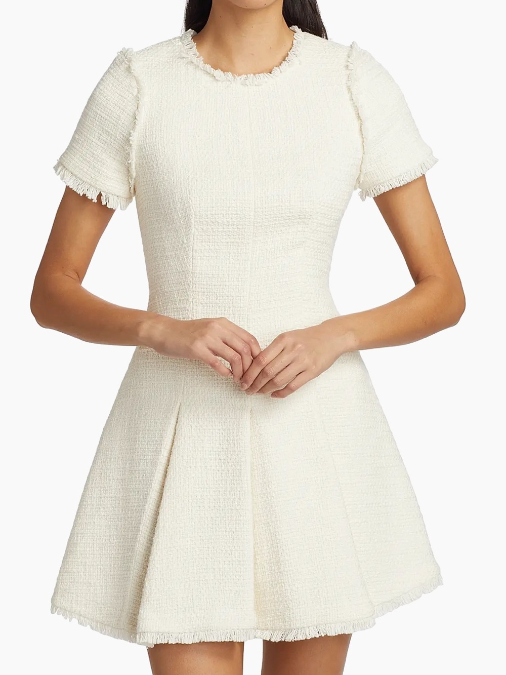 Cinq à Sept Minidress - Cotton Tweed